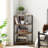 Kempst 4-Tier Corner End Table Triangular Sofa Table Corner Cabinet For Living Room-1804813067