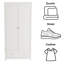 2 Door Manufactured Wood Wardrobe