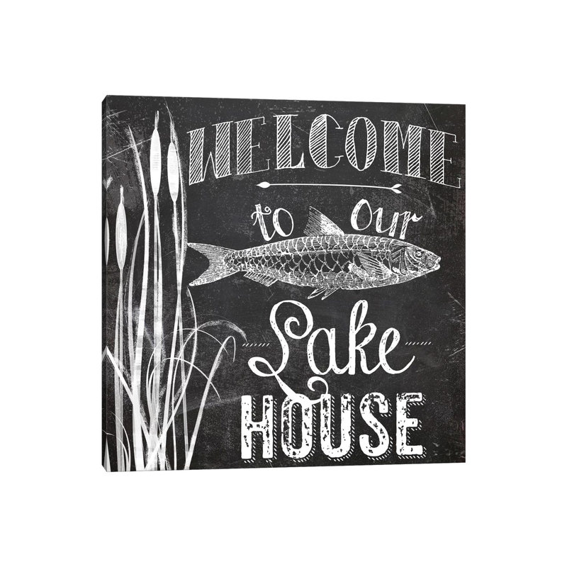 Lake House I by Color Bakery - Wrapped Canvas Print, 45.72 cm H x 45.72 cm W x 1.91 cm D