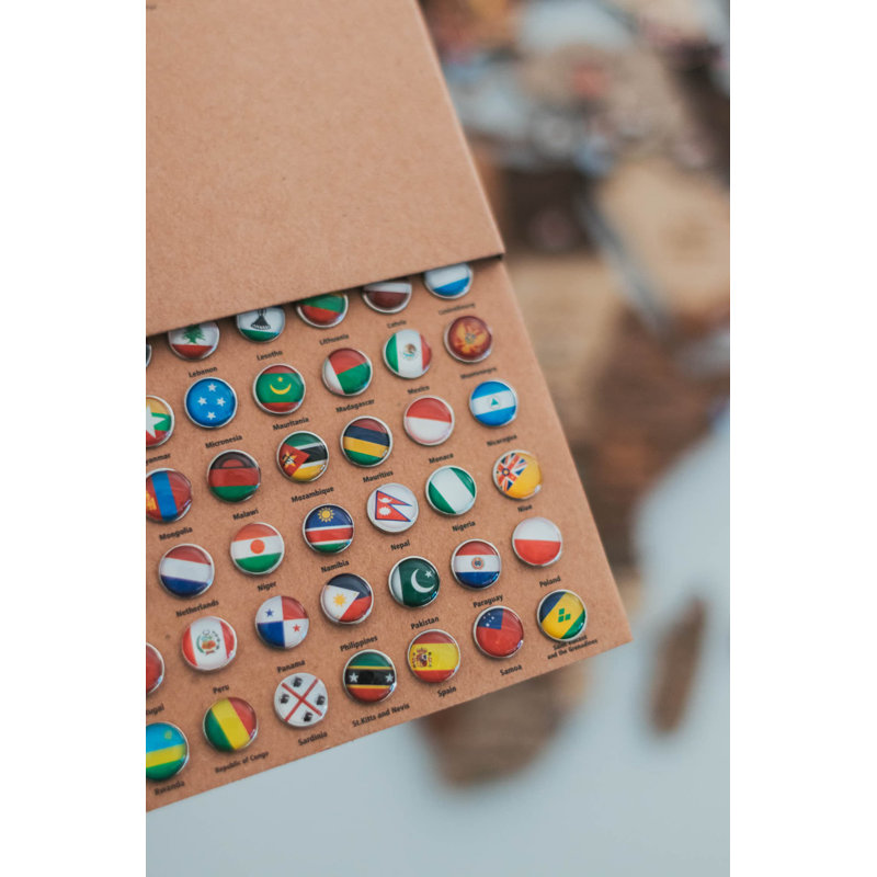 Flags Push Pins