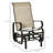 Tan Outdoor Glider. Smooth Rocking, Lightweight. 28" With Ergonomic Neck Support. Breathable Mesh Fabric, Water . Robust, Supports 352 Lbs. For Backyard Patio Glider Chair Outside, Tan. Lightweight