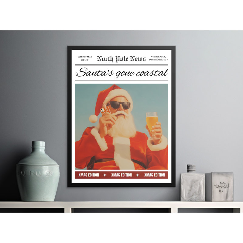 Larry Floater Frame Print, 8x10