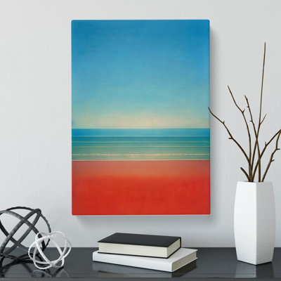 Modern Beach Seascape Vol.3 - Wrapped Canvas