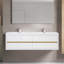 Meuble-lavabo mural 72 po, brillant-799915072