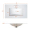 Ensemble de meuble-lavabo avec meuble-lavabo double, tablette de rangement et tiroirs divisés-116306216