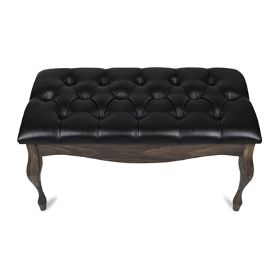Colrain Faux Leather Upholstered Bench