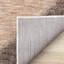 Tapis géométrique recyclé rose ivoire Lecreasha-435546769
