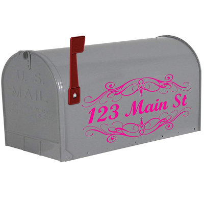 Boîte aux lettres personnalisable lettres personnalisées
