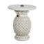 Table d'appoint en forme d'ananas, base de parasol pour patio extérieur