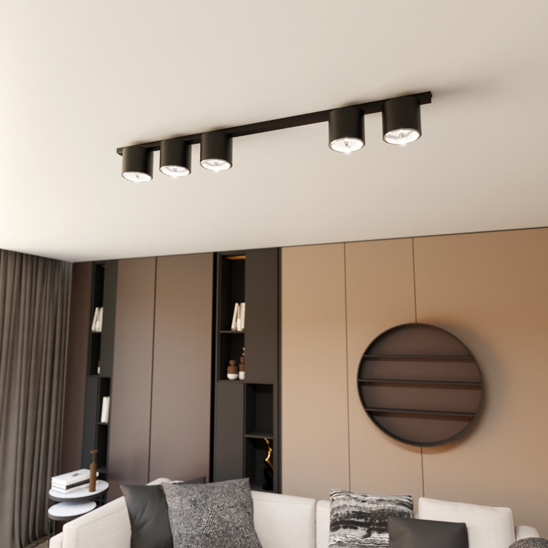 Marlyse Flush Mount, Black