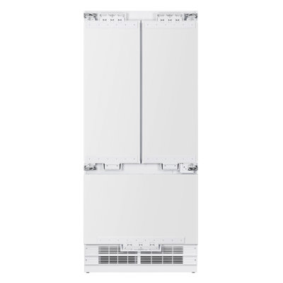 KUCHT 36 in. Width 19.6 cu. ft. French Door Built-In Refrigerator in Custom Panel Ready, Counter Depth