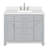 Abbate 42" Single Bathroom Vanity with White Quartz Top-85364363