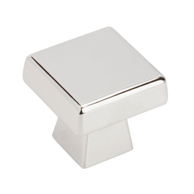 Blackrock 1-3/16 inch (30mm) Length Polished Chrome Cabinet Knob