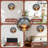 StLouisArchSunsetClockWallDecor