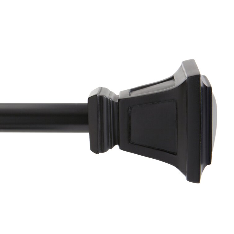 Payan Adjustable 0.63" Single Curtain Rod