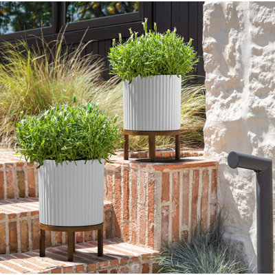 Jardinière Demi Series avec support