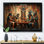 Art amérindien tissant la tapisserie - impression