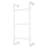 Wall Mounted 3-Step Ladder(39.37*17.72*6.5In)