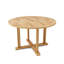 Briniya Outdoor Round Teak Bistro Table-1171487192-1171487191