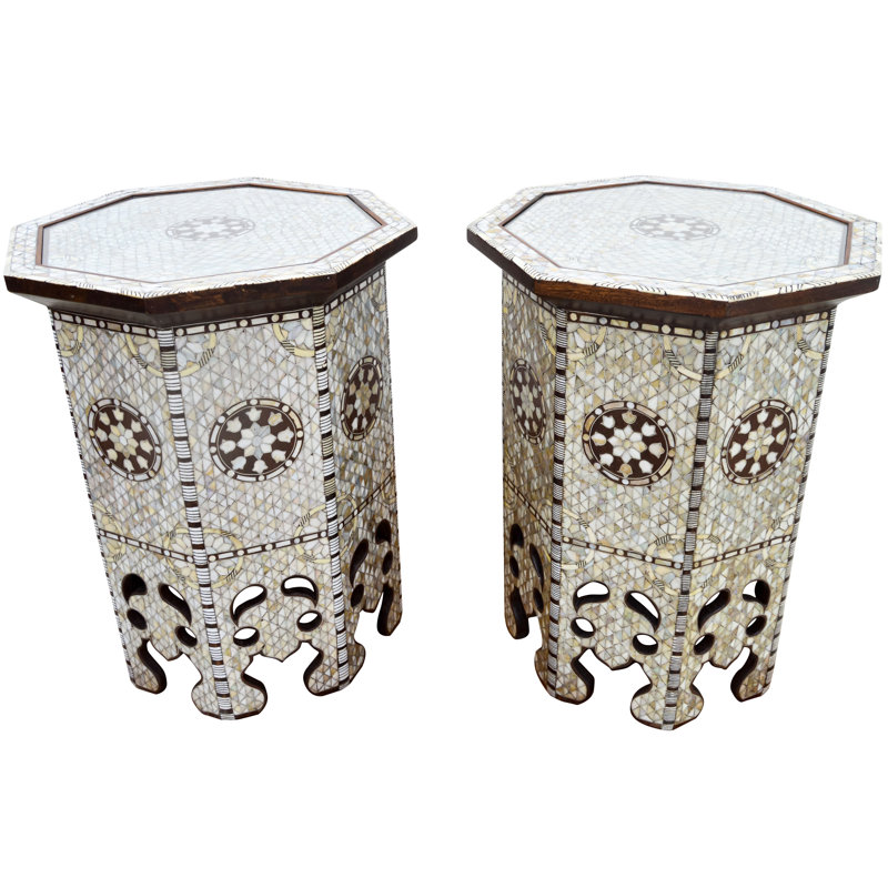 Moorish End Table Set