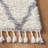Imraan Moroccan Tassel Shag Performance Geometric Rug-771383191
