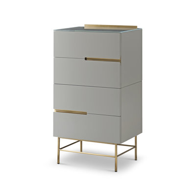 Nicholls 55cm W 4 - Drawer Chest of Drawers