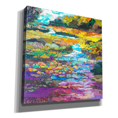 «Le long de la Wekiva» par St. Hilaire Elizabeth, art mural sur toile