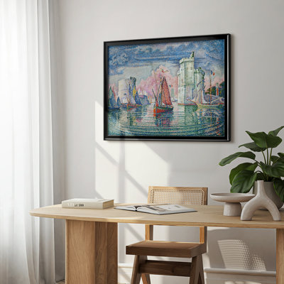 The Port of La Rochelle-Paul Signac-Framed Gallery Wrapped Canvas-1915
