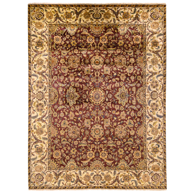 Handmade Wool Oriental Area Rug