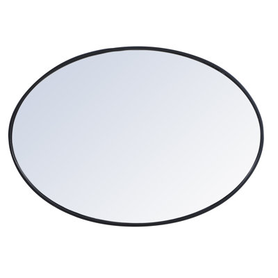 Sabine Metal Oval Wall Mirror
