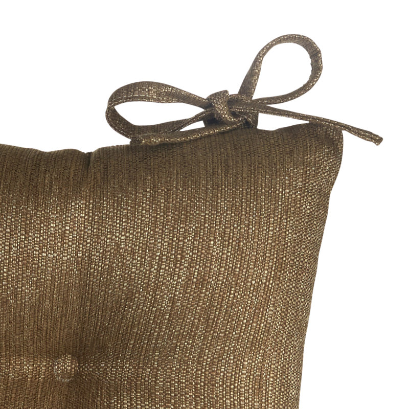 Ensemble de coussins de chaise berçante antidérapants, Doré