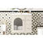 Ensemble de meuble-lavabo mural 24 po pour petit espace, armoire de salle de bain avec lavabo en céramique, 2 tiroirs et 1 porte à fermeture en douceur-309148799