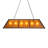 Steil 6 - Light Textured Black Pool Table Lights Pendant