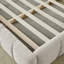 Structure de lit rembourrée avec tissu épais-1810825115
