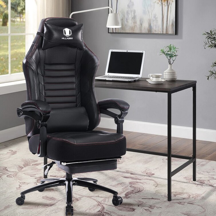 Wolmics Reclining Ergonomic Computer Gaming Chair With Footrest And Massage  & Reviews