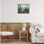 «Path Through Wilderness», art mural encadré flottant gris par Nan-1072867894-1072867897