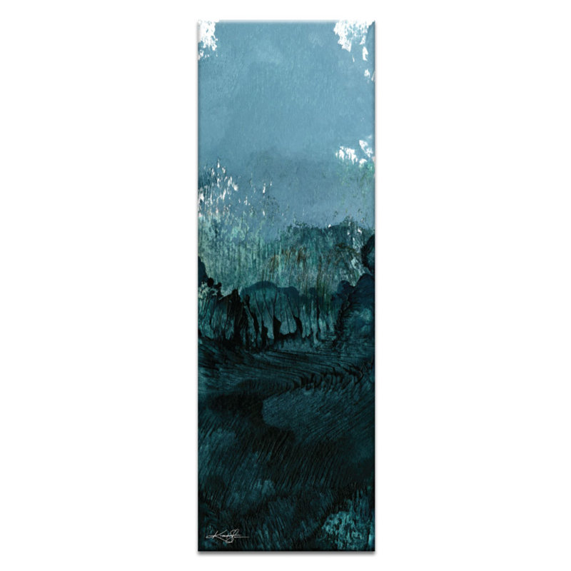 1 Piece Wall Art on Canvas, 102cm H x 31cm W, Wrapped Canvas