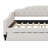 Full Size Upholstered Tufted Daybed With Trundle