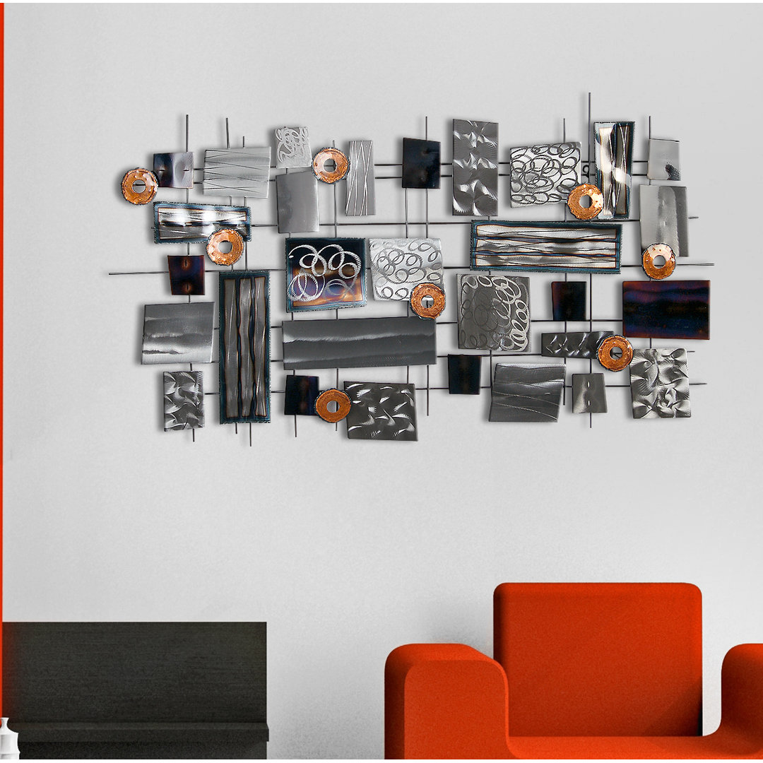 Composition Metal Painting Wall Décor