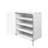 Glass Door Shoe Box Shoe Storage Cabinet With RGB Led Light-629694483