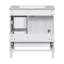 Ensemble de meuble-lavabo 30 po, ensemble d'armoire de salle de bain avec lavabo, armoire de rangement avec porte à fermeture douce et 3 tiroirs-110447304