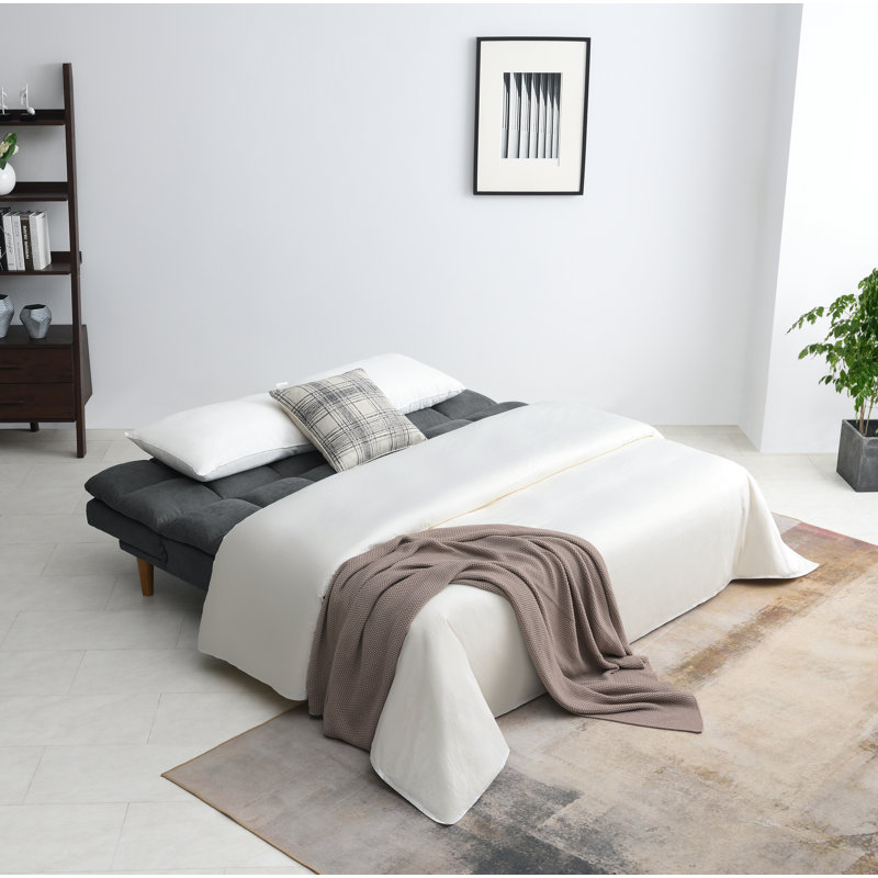 Ted Cloud Sleeper Corner Sofa, Slate Grey