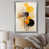 Impression argent sur toile encadrée