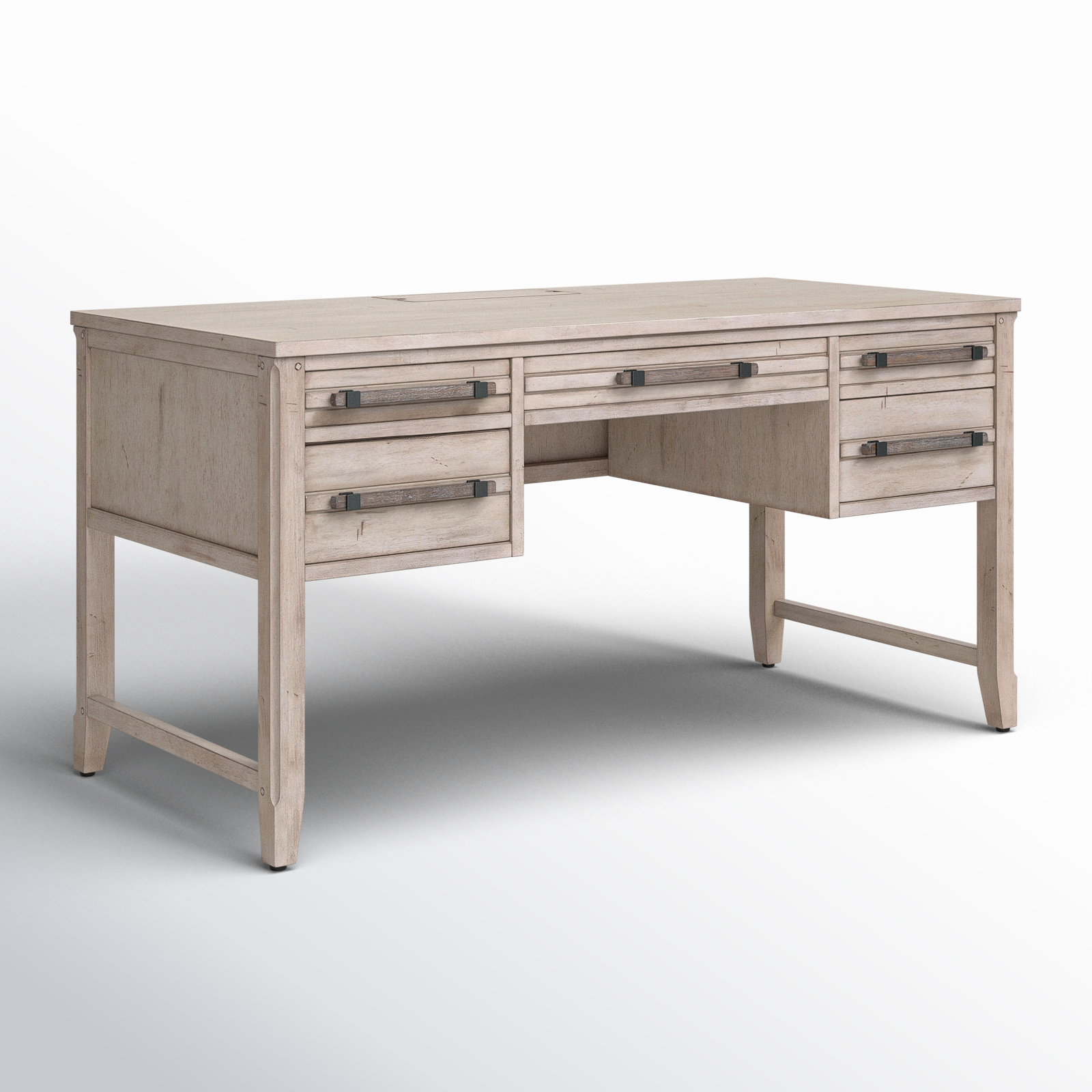 Sumi Writing Desk, Whitewash