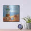 Art mural en métal luxueux «Ocean Breeze Lighthouse» par Art Licensing Studio, 12 po x 12 po-115220716