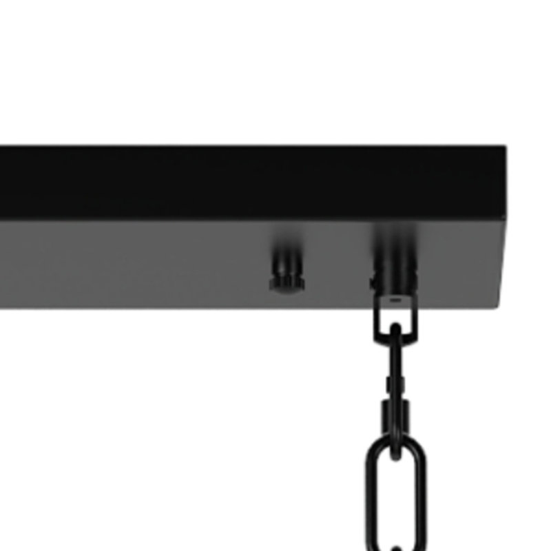 Lustre en cristal moderne Modern, Noir