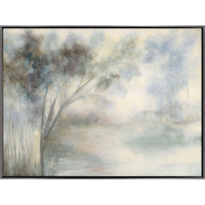 Southern Summer Print, White Framed, 30" H x 41" W