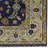 Eutizio Navy And Ivory Accent Rug-816796124