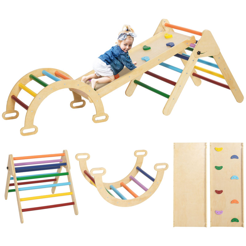 HOMCOM 178cm W Manufactured Wood Climber