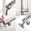 Robinet de cuisine en laiton haute pression de style industriel pour les cuisines modernes